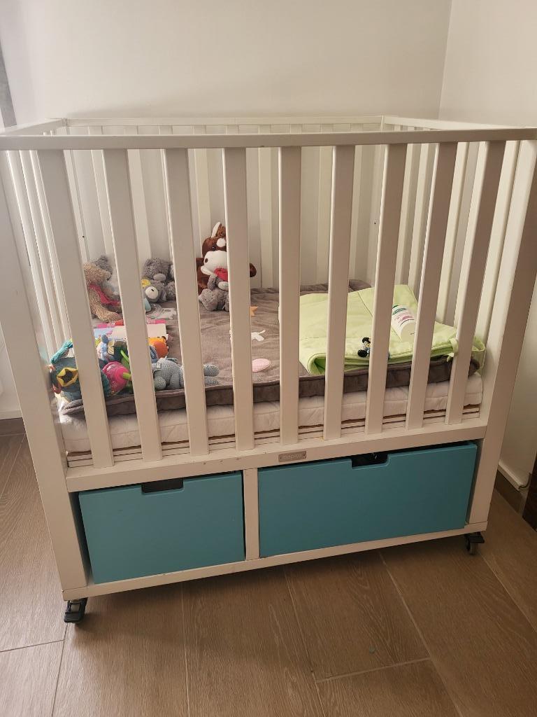 Babybox, Kinderen en Baby's, Babyparken, Ophalen, Gebruikt, Vierkant, In hoogte verstelbaar