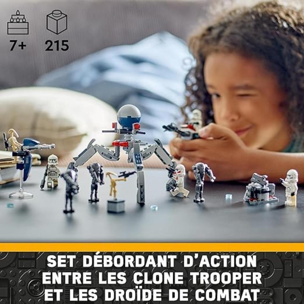 LEGO Star Wars Battle Pack LIVRAISON RAPIDE ET GRATUITE, Envoi, Neuf, Ensemble complet, Lego