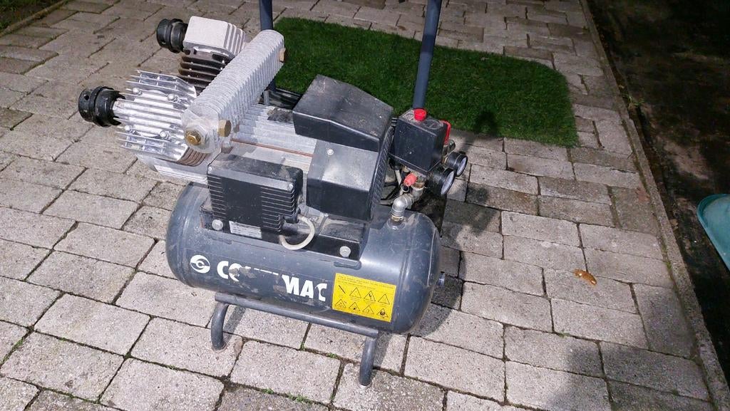 Compressor contimac, Ophalen