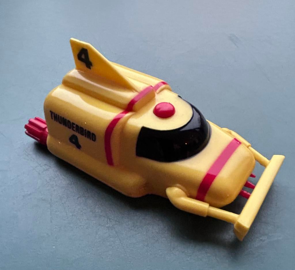 Thunderbirds 4 replica, Verzamelen, Verzenden, Zo goed als nieuw, Tv, Beeldje, Replica of Model