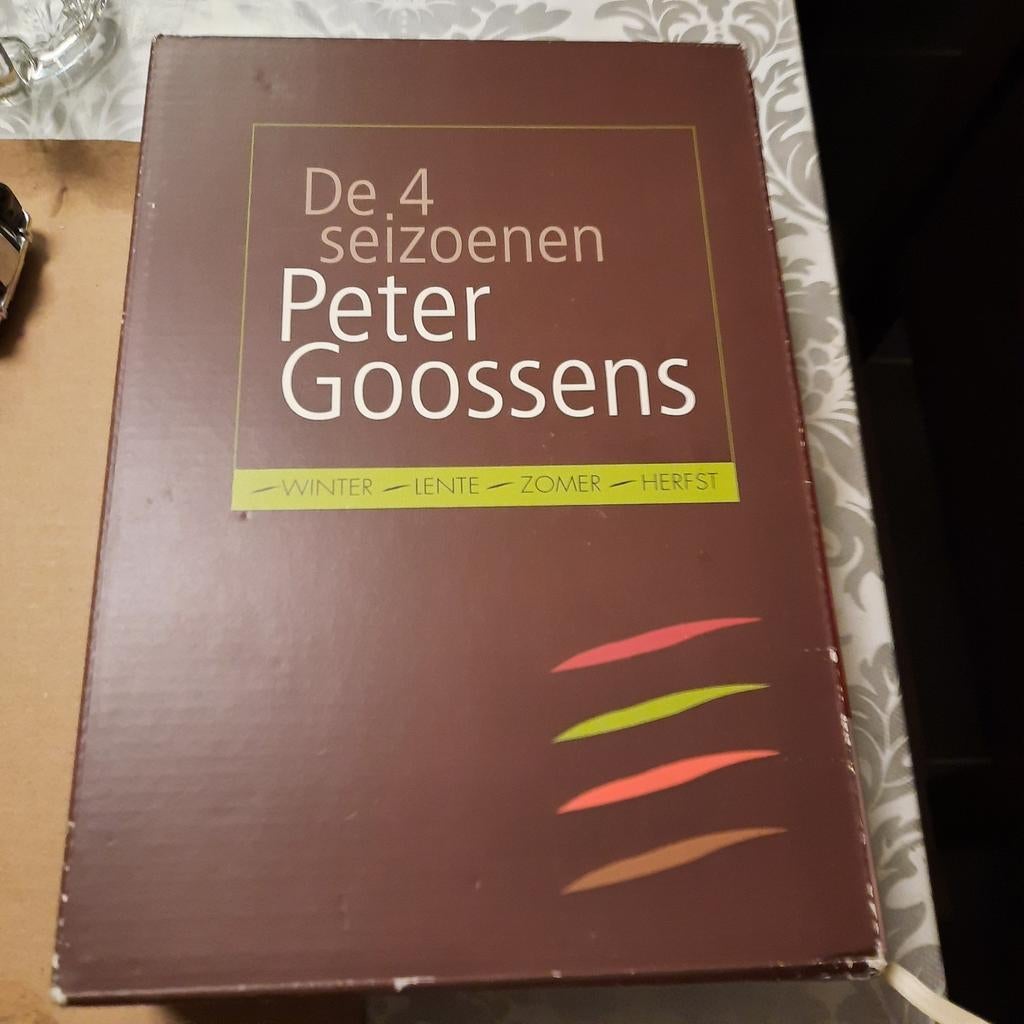 Kookboeken ( 4 st. ) van Peter Goossens ., Boeken, Ophalen of Verzenden, Zo goed als nieuw