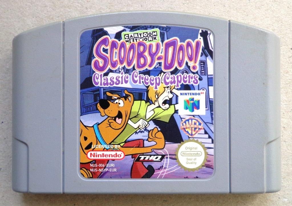 Scooby Doo Classic Creep Capers voor de Nintendo 64, Consoles de jeu & Jeux vidéo, Enlèvement ou Envoi, Utilisé