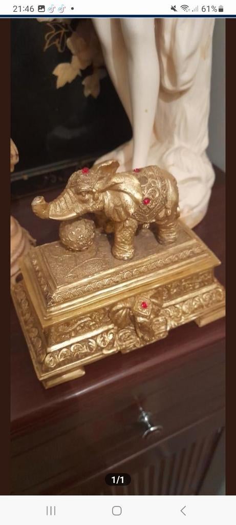 Prachtige juwelendoos, Ophalen of Verzenden