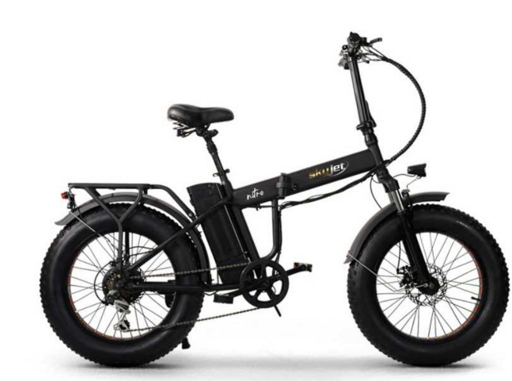 Skyjet Nitro Electrische fatbike vouwfiets, Fietsen en Brommers, Fietsen | Vouwfietsen, Ophalen, Zo goed als nieuw