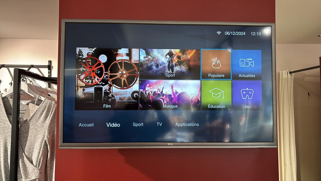 Television TCL, Autres marques, 40 à 60 cm, Comme neuf, Enlèvement