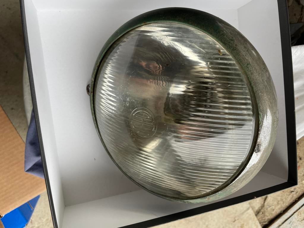 Phare Carello alfa 8c, 6c, Lancia Astura, Autos : Pièces & Accessoires, Enlèvement, Utilisé, Alfa Romeo