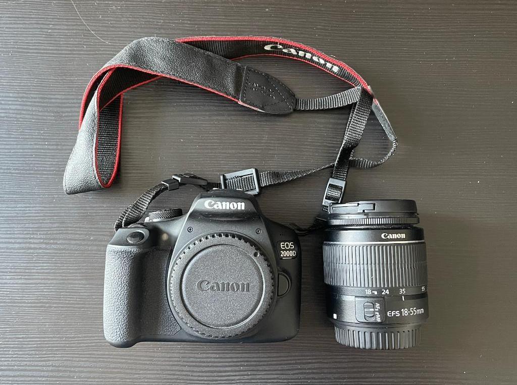 Canon - EOS 2000D, TV, Hi-fi & Vidéo, Appareils photo numériques, Enlèvement ou Envoi, Comme neuf, Canon