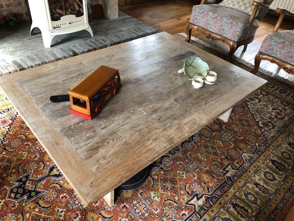 grote ceruse eiken salontafel, Huis en Inrichting, Ophalen