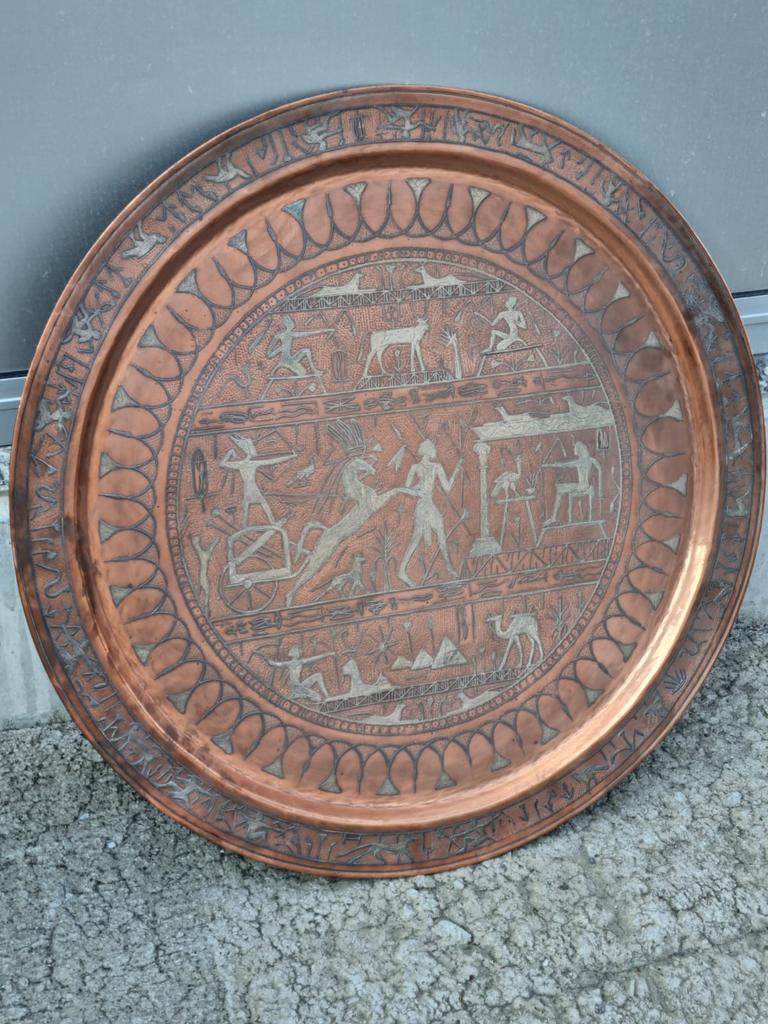 Plateau cuivre, Enlèvement, Utilisé