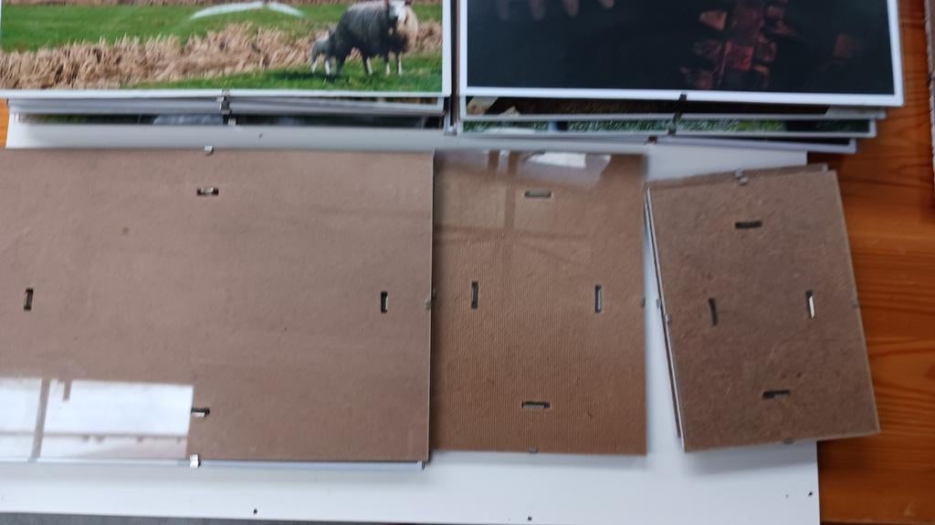 Cadres photo : verre, TV, Hi-fi & Vidéo, Photo | Cadres photo, Enlèvement, Comme neuf