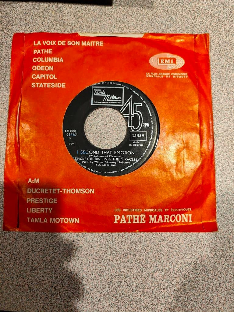 I second that emotion, Smokey Robinson & the miracles Cosby, Ophalen of Verzenden, Zo goed als nieuw