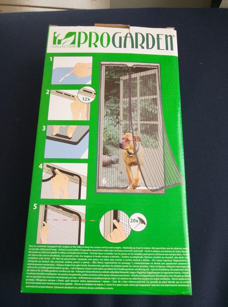 Porte battante magnétique, neuve, Neuf, Enlèvement ou Envoi, Porte extérieure, Synthétique