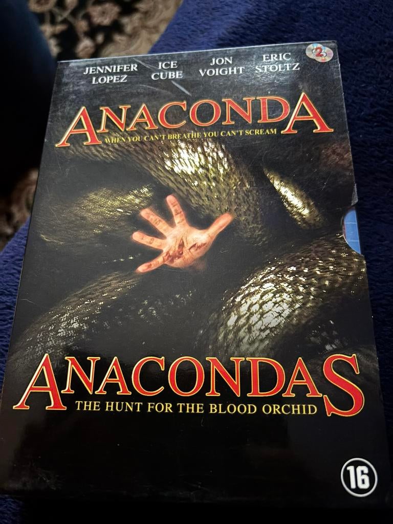 Anaconda 2 dvds, Cd's en Dvd's, Ophalen of Verzenden, Zo goed als nieuw