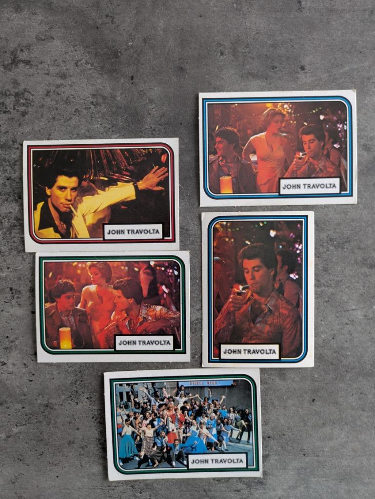 MONTY JOHN TRAVOLTA 5X GREASE ANNÉE 1978, Envoi