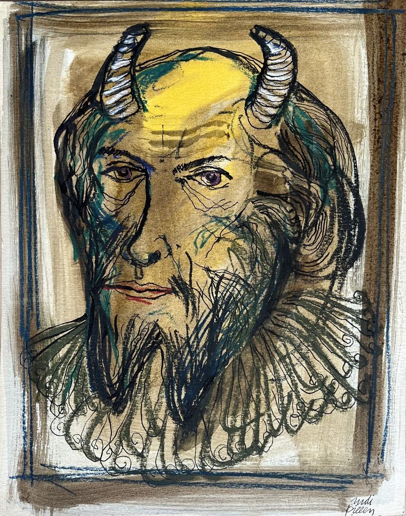 RUDI PILLEN - Portret - Blankenberge, Ophalen of Verzenden