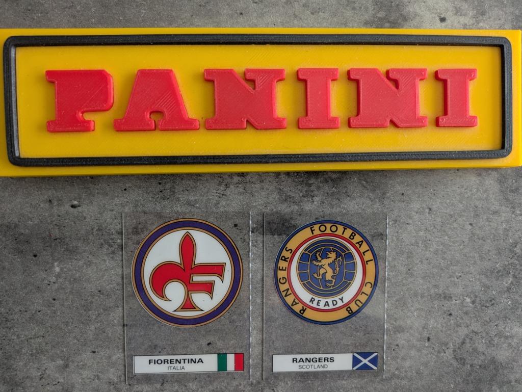 PANINI KAARTEN PLASTIC 2X SERIE GOAL 1983, Verzenden, Zo goed als nieuw