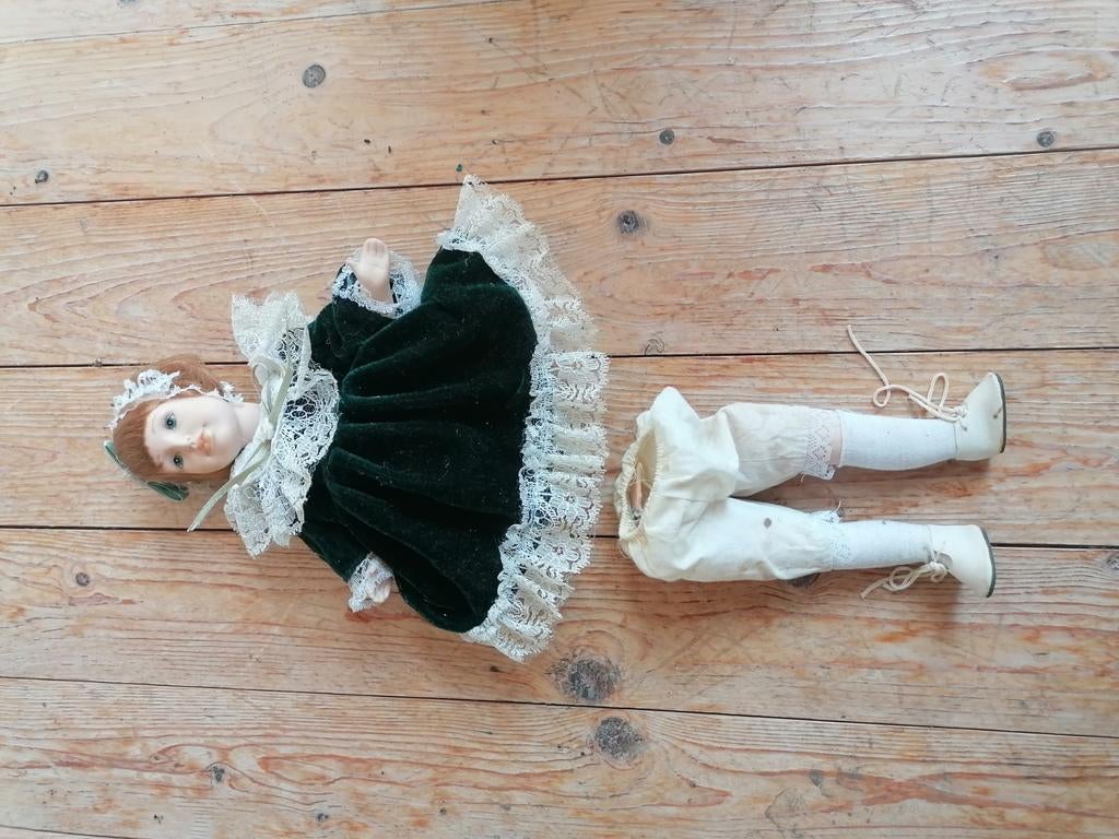 Porseleinen popje voor onderdelen, Collections, Enlèvement, Utilisé, Poupée