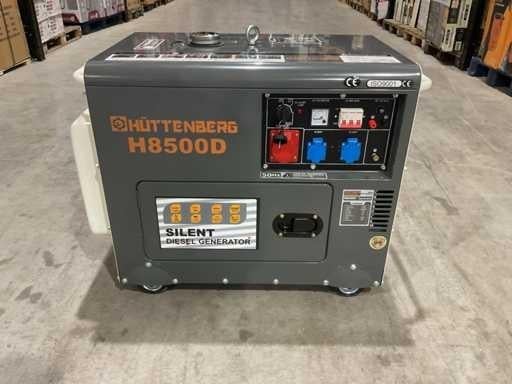 Stroomgroep/generator Diesel 8500w nieuw geluidstil aanbiedi, Doe-het-zelf en Bouw, Aggregaten, Dieselolie, Geluidgedempt, Nieuw