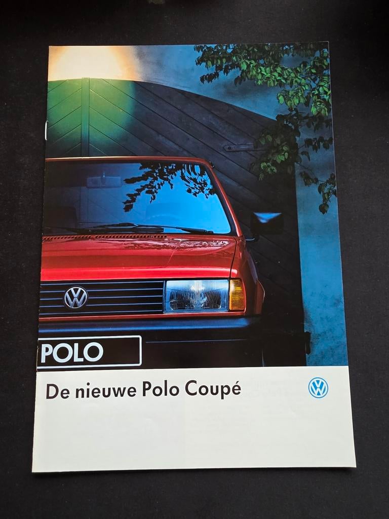 Brochure de la Volkswagen Polo Coupé 1990, Enlèvement ou Envoi, Volkswagen