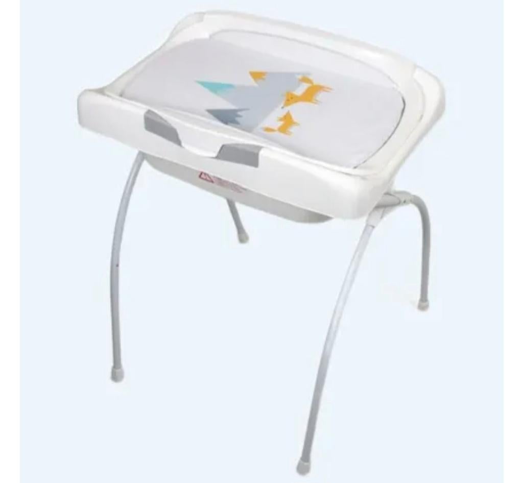 Baignoire à pieds avec table à langer, Enfants & Bébés, Enlèvement ou Envoi, Comme neuf, Baignoire, Autres marques