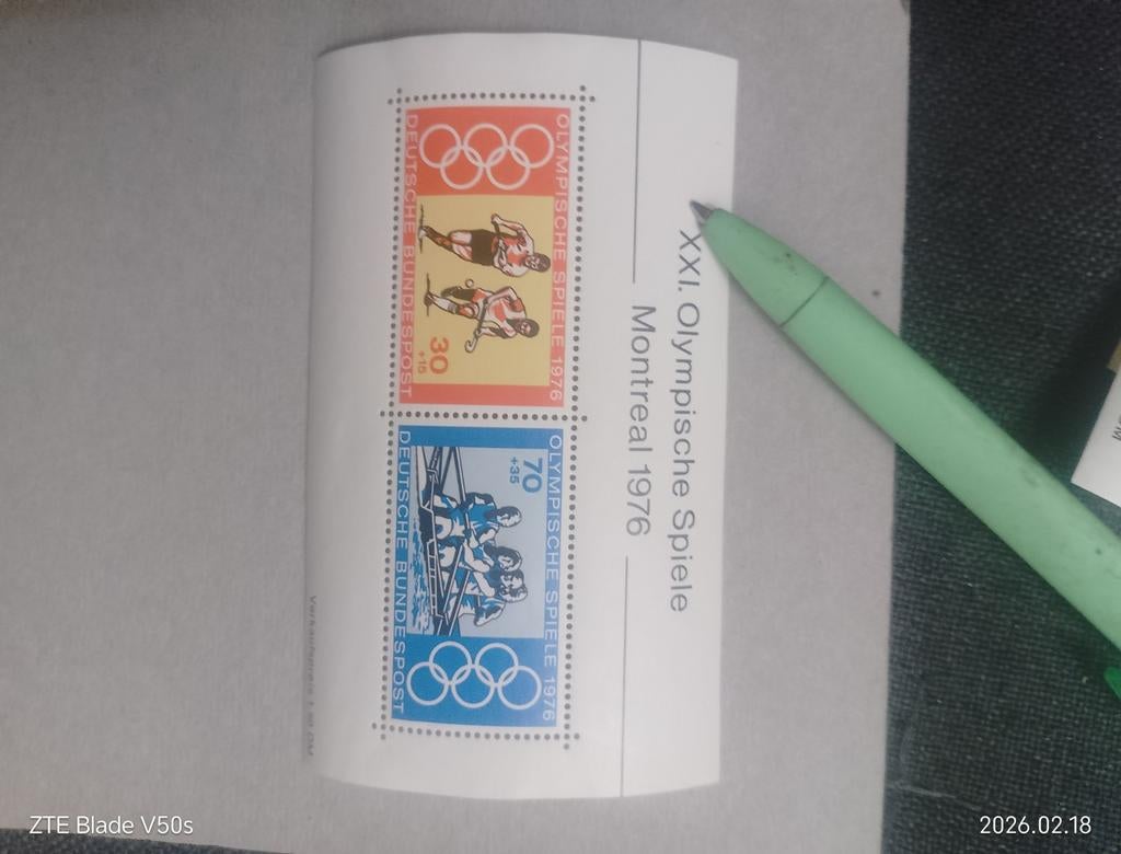 Olympia postzegels Montreal, Ophalen of Verzenden