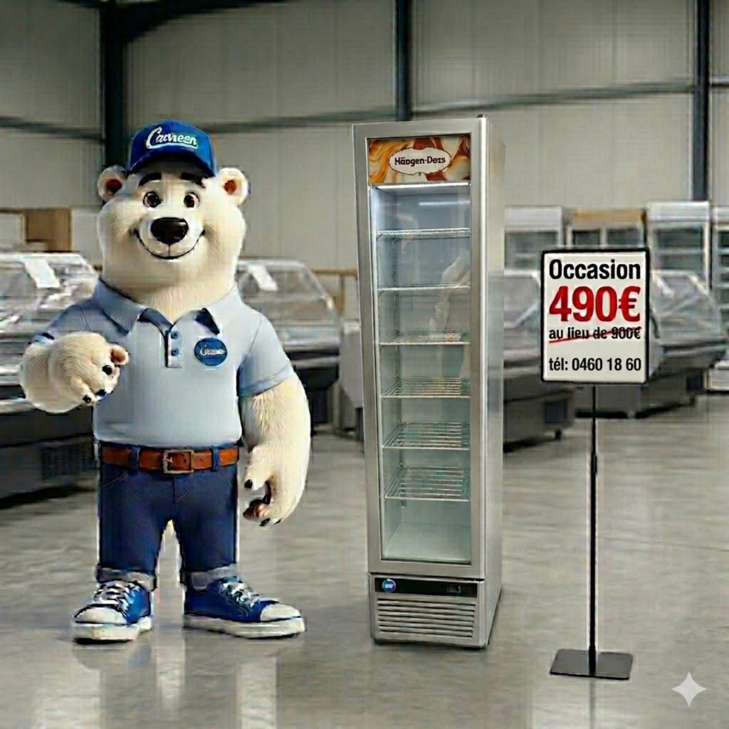 Häagen-Dazs diepvries vitrine – Professionele occasie, Ophalen