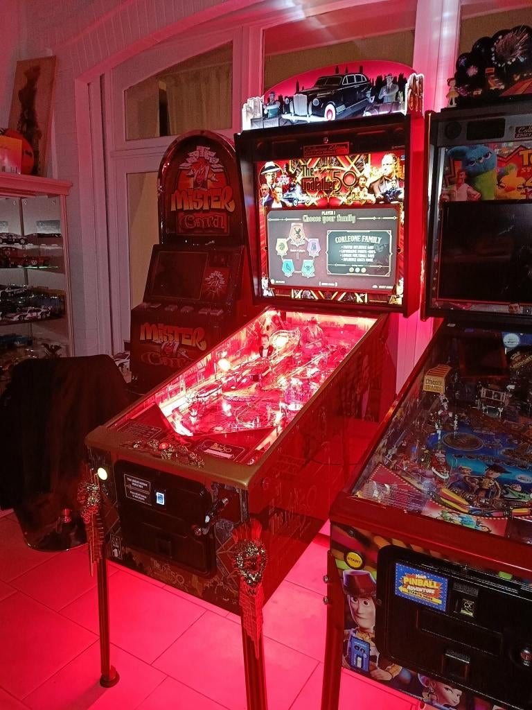 Flipper godfather collector edition jjp Comme neuf, Collections, Machines | Flipper (jeu), Enlèvement, Neuf