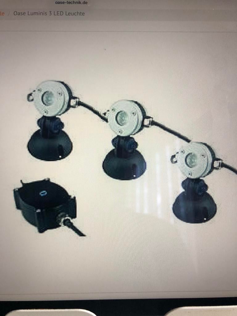 Led onderwater lampjes compleet met trafo, Ophalen, Zo goed als nieuw