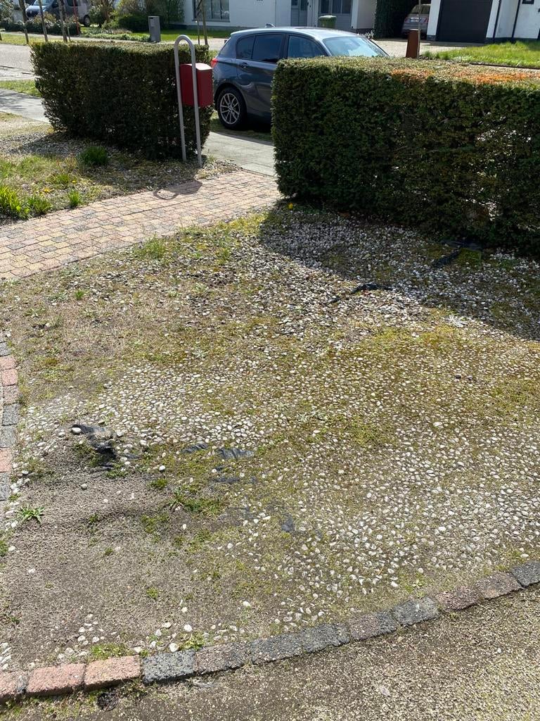 Kiezelsteentjes en zand uitscheppen, Ophalen of Verzenden, Gebruikt, Grind