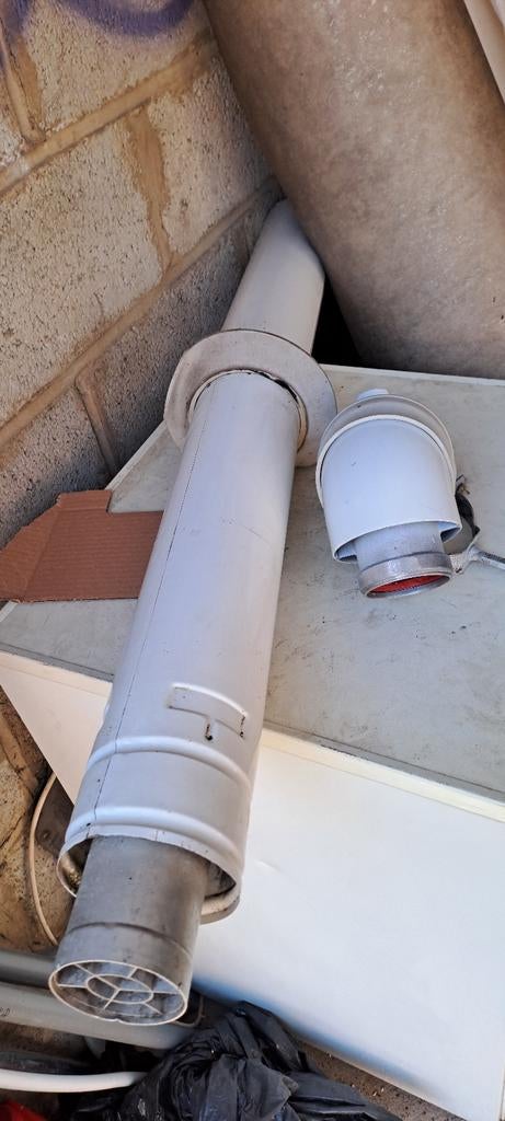 Coude 90 aluminium diamètre 80/125mm kit complet a saisir ↙️, Elektronische apparatuur, Eierkokers, Gebruikt, Ophalen