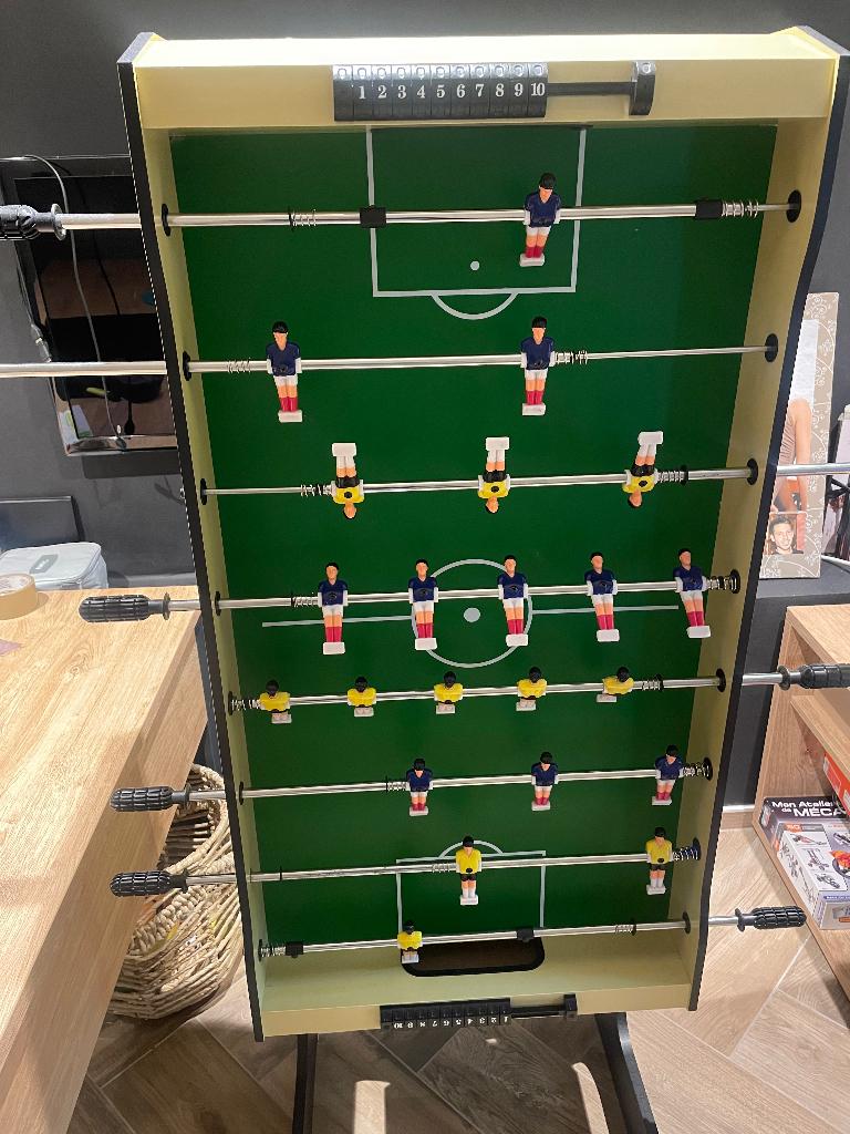 Baby foot pliable, Enlèvement