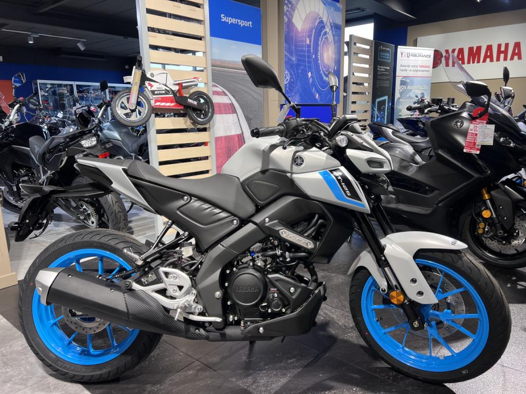 Yamaha MT-125 Ceramic Ice, Motos, Motos | Yamaha, Entreprise, Naked bike, 125 cm³, Jusqu'à 11 kW