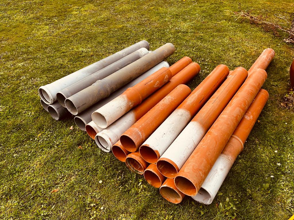 partij PVC dia 160mm, Ophalen, Zo goed als nieuw, PVC, 80 mm of meer