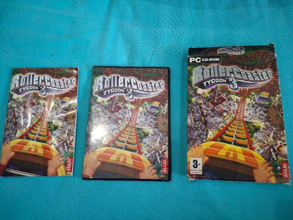 PC cd-rom Atari Rollercoaster Tycoon 3, Games en Spelcomputers, Ophalen of Verzenden, Gebruikt, Simulatie