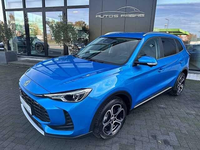 MG ZS 1.5 I Ice Comfort NEW Model Leder 360* !!!, Auto's, MG, USB, 1495 cc, Blauw, https://public.car-pass.be/vhr/02e978bd-57e4-47a3-9152-4aff08122c95