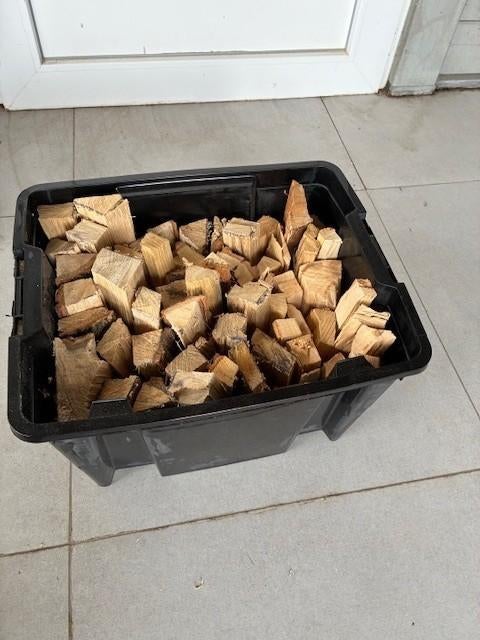 bbq plancha hout, Ophalen, Nieuw, Zie foto