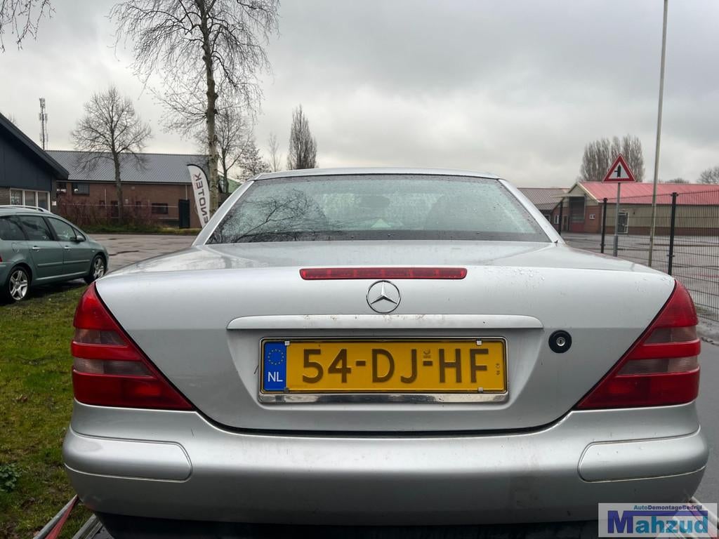 MERCEDES SLK R170 ZILVER 744 achterklep 1996-2000, Gebruikt, Mercedes-Benz AG, Deur, Mercedes-Benz