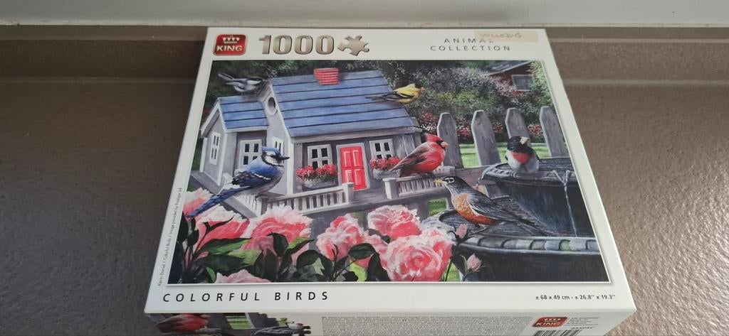 King puzzels 1000st 5€, Ophalen of Verzenden
