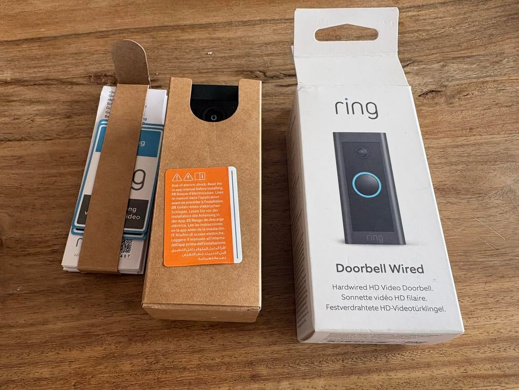 Ring Doorbell, Maison & Meubles, Sonnettes, Enlèvement, Comme neuf