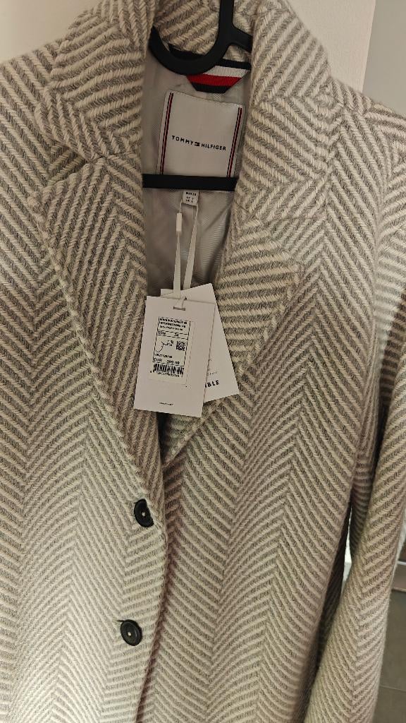 Tommy Hilfiger, Kleding | Dames, Jassen | Winter, Ophalen, Tommy hilfiger, Beige, Nieuw