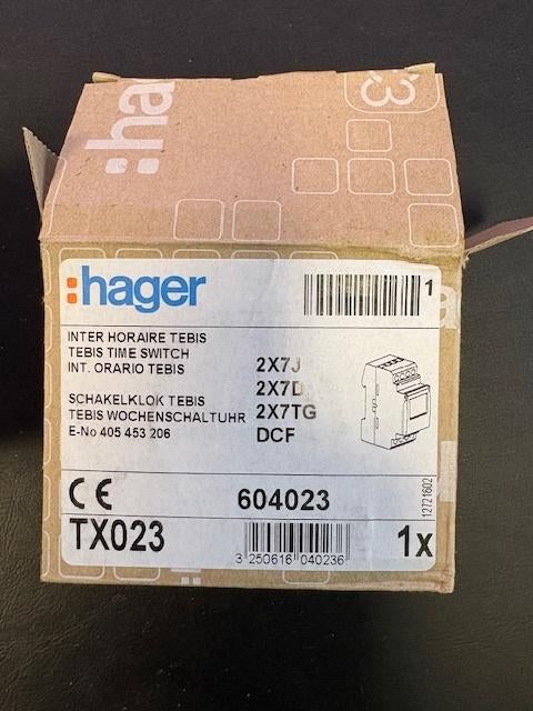 Minuterie Electronique Hager pour coffret, Bricolage & Construction, Thermostats, Enlèvement, Neuf