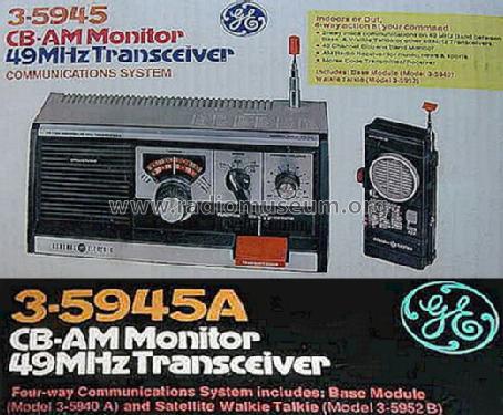 General Electric CB-AM Monitor 49 MHz, Télécoms, Émetteurs & Récepteurs, Enlèvement ou Envoi, Neuf