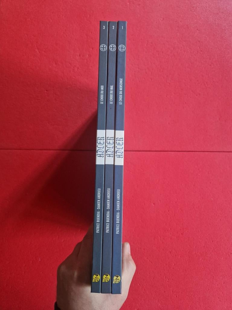 Lot de 3 bd adler l aigle à deux têtes 1 à 3,EO, Boeken, Stripverhalen, Ophalen of Verzenden