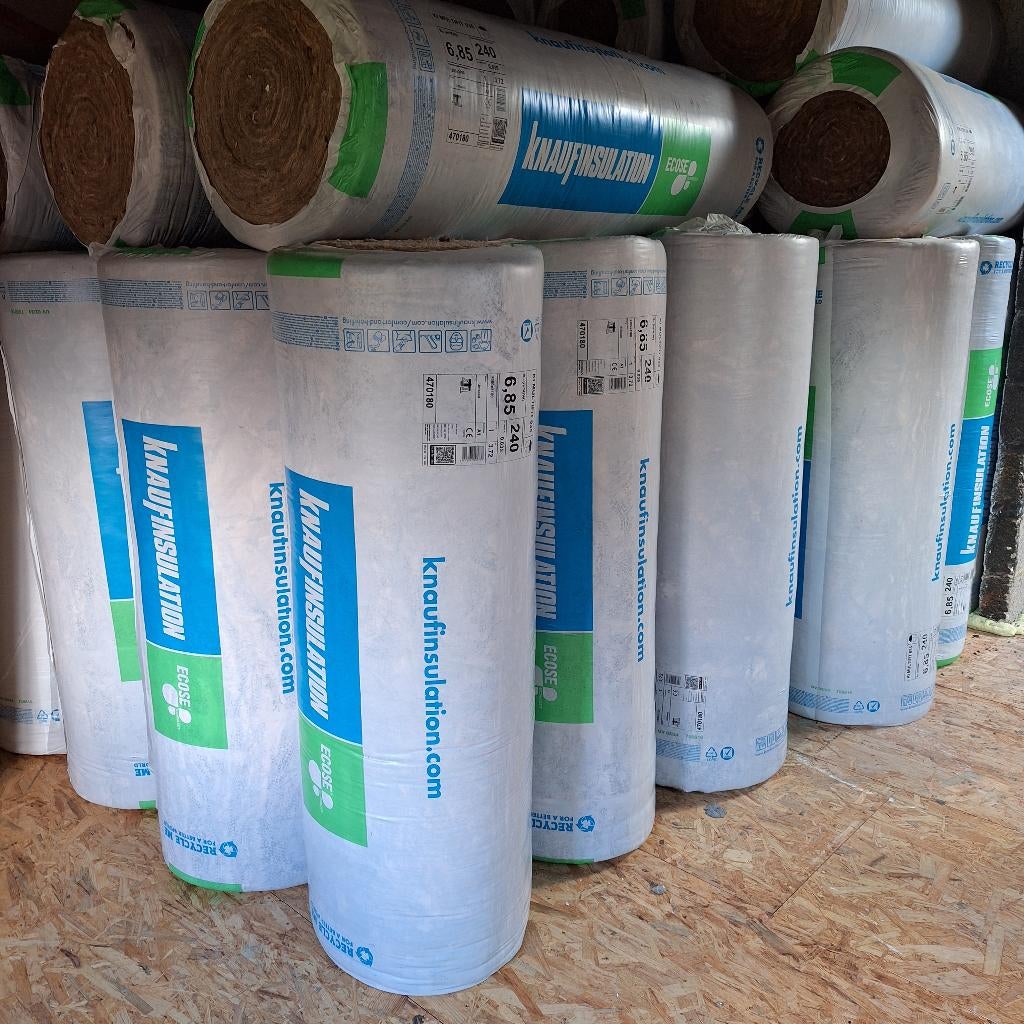 Knauf Multifit isolatie, 24 cm dik, nieuw en ongebruikt!, Doe-het-zelf en Bouw, Isolatie en Afdichting, Ophalen, 12 cm of meer