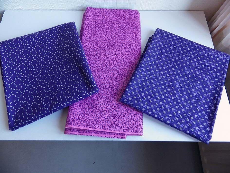 Coupons (4x) Gekleurde Nieuwe Katoenen Stoffen., Ophalen, Nieuw, Overige kleuren, Katoen