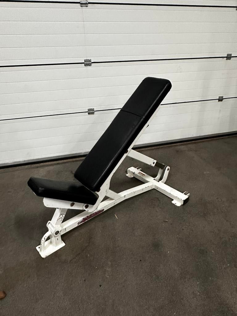 Life Fitness Verstelbare Fitness Bankje, Sport en Fitness, Ophalen, Gebruikt, Fitnessbank