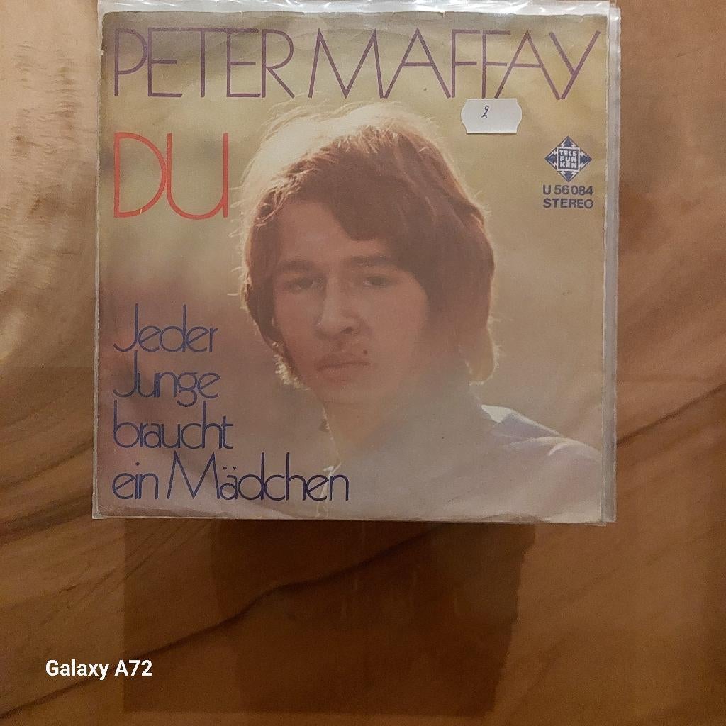 peter maffay du, Cd's en Dvd's, Gebruikt, 7 inch, Single, Ophalen of Verzenden