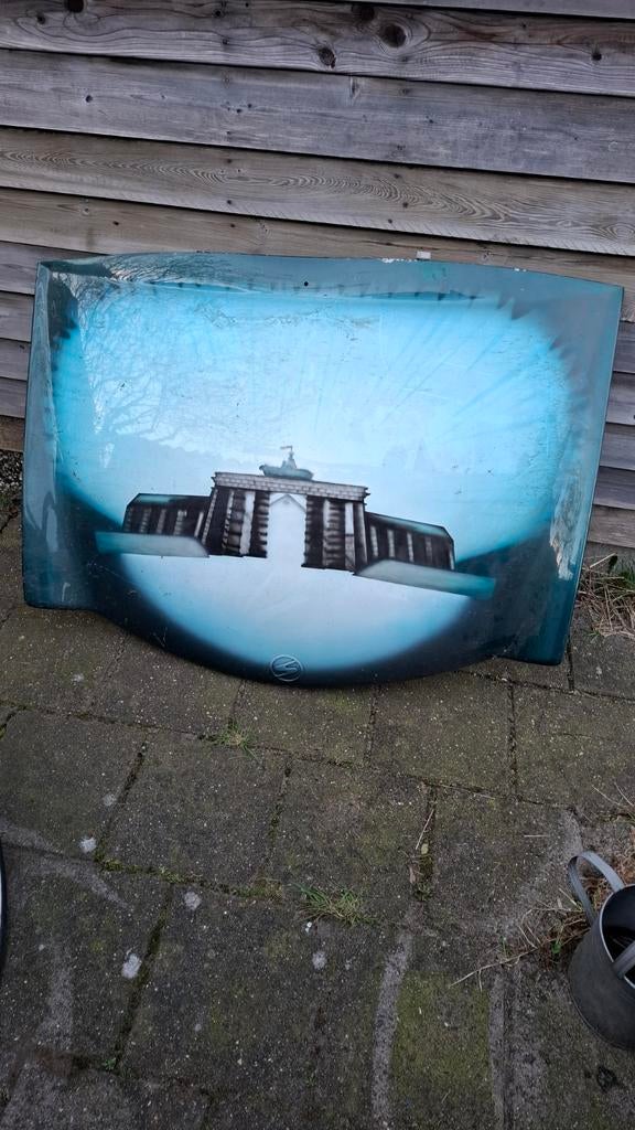 Traband motorkap, Ophalen, Motorkap