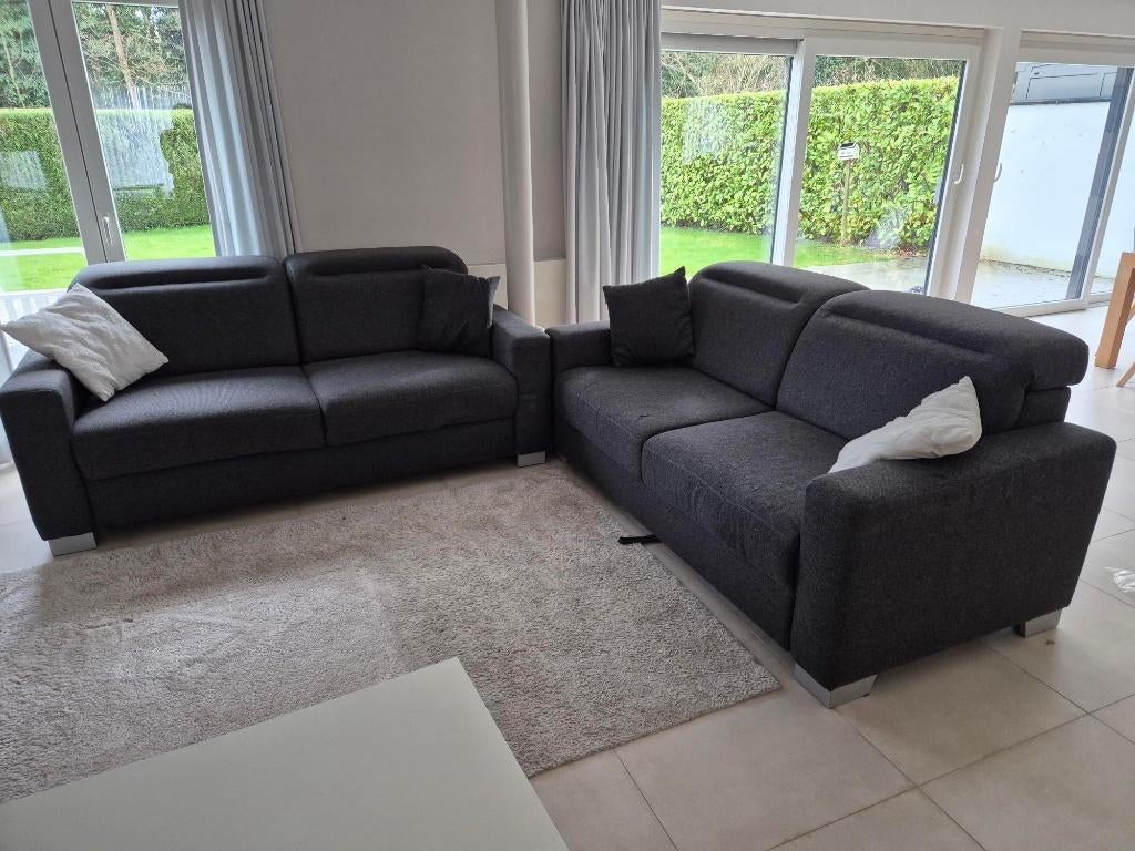 2 canapés Henders & Hazel modèles 2,5 places, Enlèvement, Utilisé, Quatre personnes ou plus