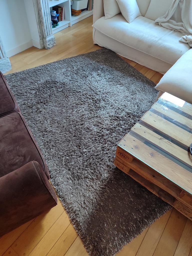 Tapis taupe/beige/marron, Enlèvement, Beige
